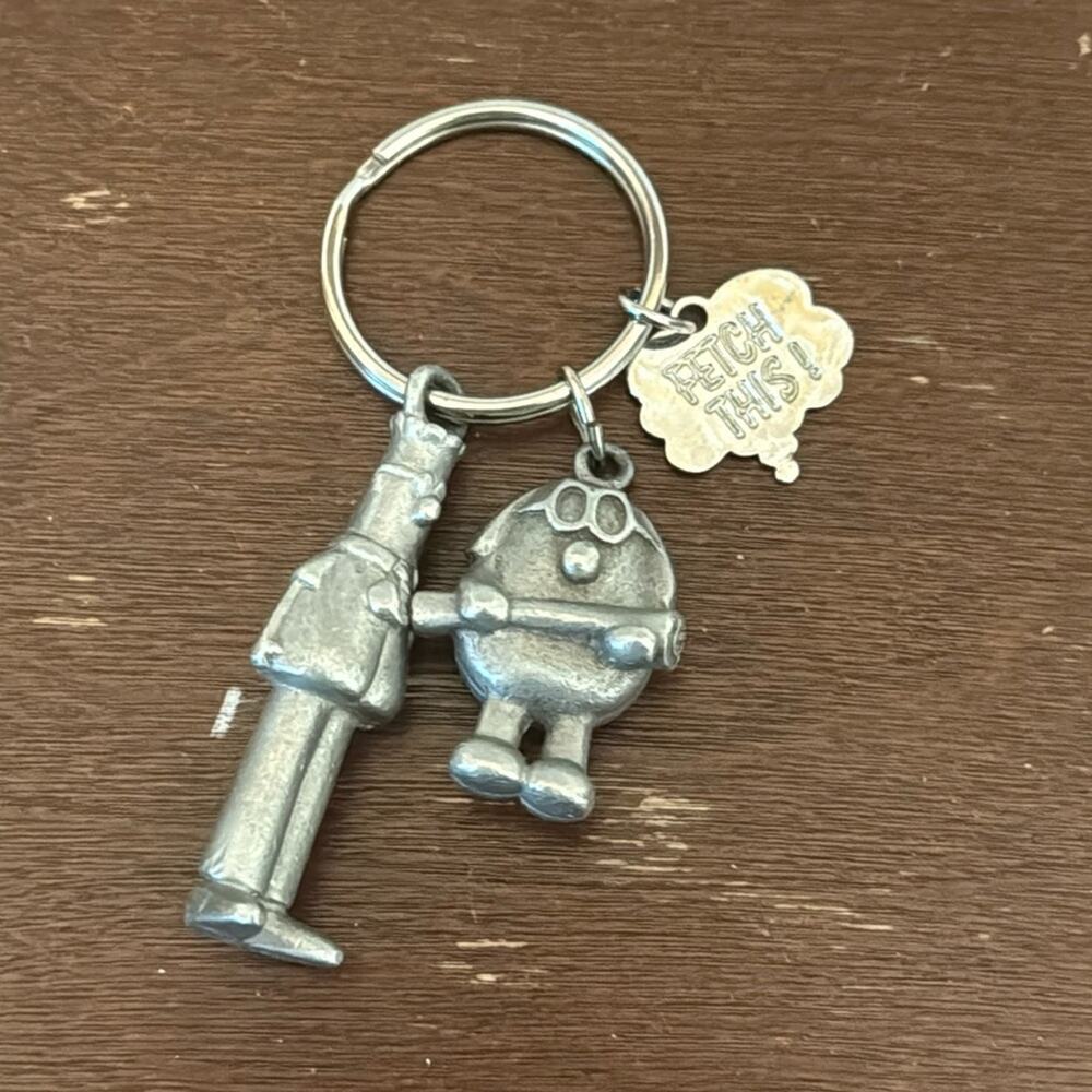 Dilbert and Dogbert Keychain